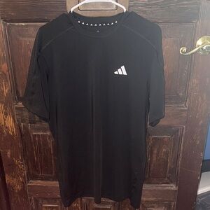 Adidas Men's Black Basic Short Sleeve Tee